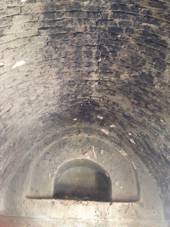  سقف اتاقی در حاشیه قلعه گوجو در باغستان 